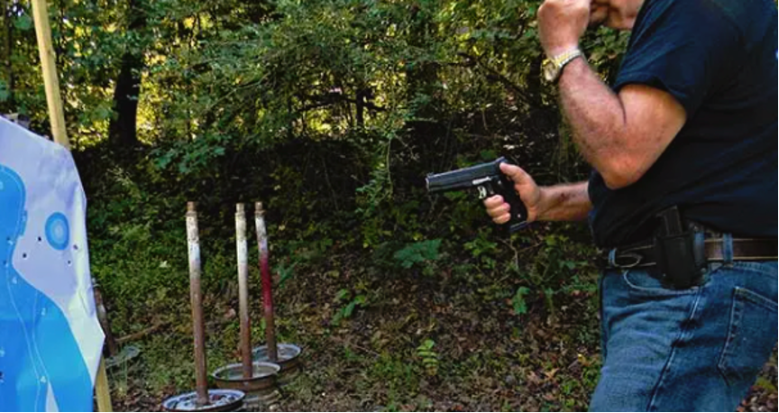 Отработка техники двойного выстрела