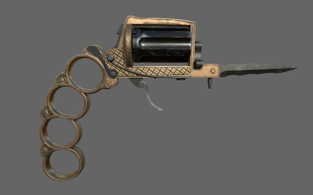 Фото с сайта artstation.com Апаш: револьвер в законе