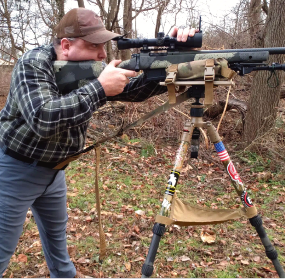 Как использовать оружейный ремень при стрельбе из винтовки