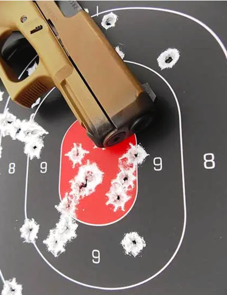 Отработка техники двойного выстрела