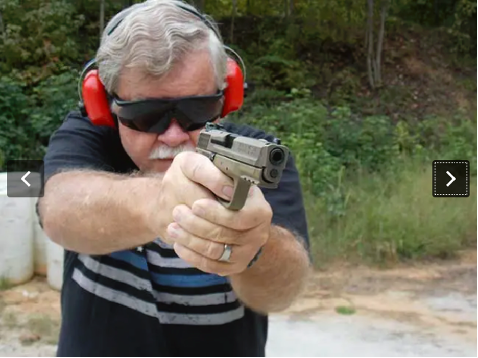 Отработка техники двойного выстрела